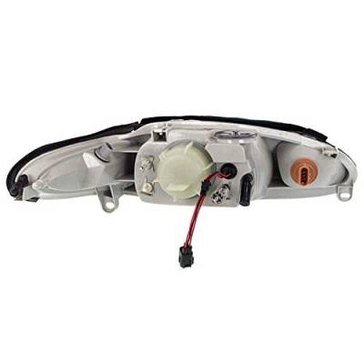 Rareelectrical - New Drivers Headlight Compatible With Mercury Tracer Wagon 1997-1999 By Part Number Xs4z-13008-Ba - Image 4