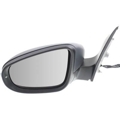 Rareelectrical - New Left Mirror Compatible With Volkswagen Gti Golf Golf R 1.4L 2.0L 2.5L 2010 2011 2012 2013 2014 - Image 1