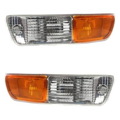 Rareelectrical - New Pair Of Daytime Running Lights Compatible With Toyota Rav4 2.0L 1998 1999 2000 By Part Numbers - Image 2
