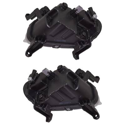 Rareelectrical - New Pair Of Fog Lights Compatible With Hyundai Santa Fe 2.0L 2.4L 2019 2020 By Part Numbers - Image 3