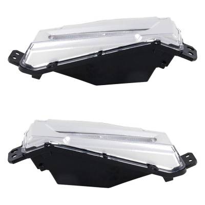 Rareelectrical - New Pair Of Fog Lights Compatible With Bmw X5 X7 X6 3.0L 4.4L 2019 2020 2021 2022 2023 By Part - Image 1