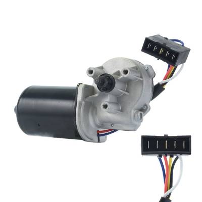 Rareelectrical - New 12V Front Left Wiper Motor Compatible With Fedex And Industrial Trucks 3Q3632 47004126 - Image 1