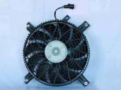 Rareelectrical - New Ac Condenser Fan Assembly Compatible With 2002-04 Chevrolet Tracker 91177005 Gm3113117 - Image 3