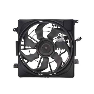 Rareelectrical - New Dual Radiator & Condenser Fan Fits Kia Sportage 2.0L 2017-2018 25380-D3100 - Image 1