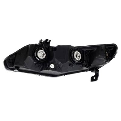 Rareelectrical - New Passenger Side Halogen Headlight Compatible With Honda Civic Si Sedan 2007-2008 By Part Number - Image 4