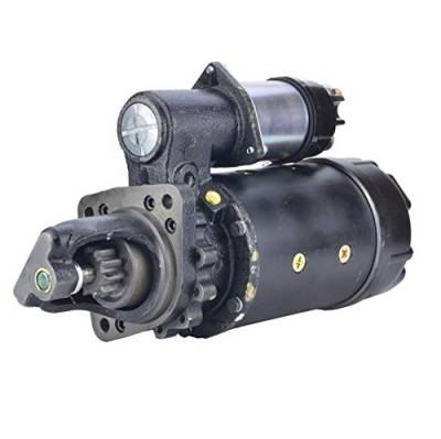 Rareelectrical - New 10 Tooth 12V Starter Fits Case Tractor 3088 3288 D-358 Diesel 1985 1990322 - Image 3
