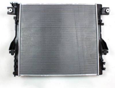 Rareelectrical - New Radiator Assembly Compatible With Jeep 07-08 Wrangler 3.8L V6 3778Cc 231 Cid 55056633Ab 3427 - Image 1