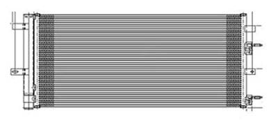 RAREELECTRICAL - New Ac Condenser Compatible With Lincoln 2013-14 Mkz 2.0L L4 1999Cc 122 Cid Hybrid Dg9z 19712 A Dg9z - Image 3