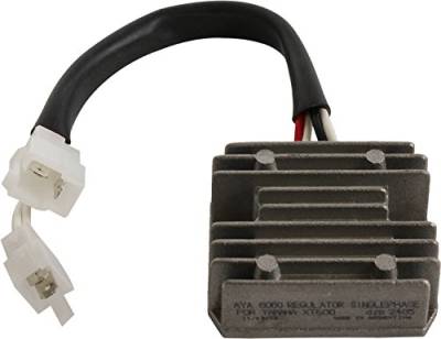 Rareelectrical - New 12V Regulator Rectifier Compatible With Yamaha Motorcycle Xt600l Xt600 34L-81960-A0-00 - Image 1