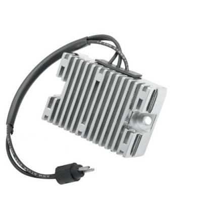 Rareelectrical - New Chrome Voltage Regulator Compatible With Harley Davidson 1991 Sportster 5 Speed 74523-91 - Image 3