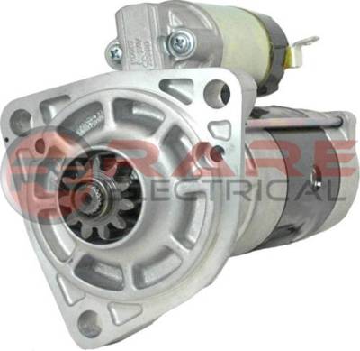 Rareelectrical - New 24V Starter Motor Compatible With Hitachi Excavator Fe6 M8t60171 M008t60171 M8t60171zc M8t60171 - Image 2