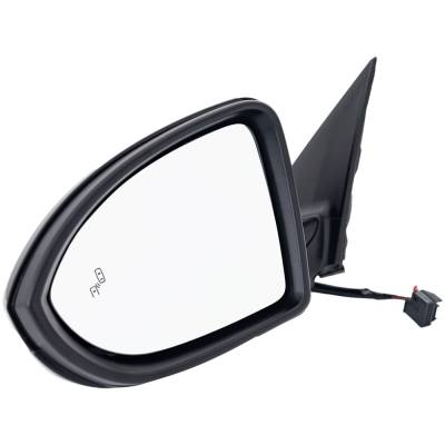 Rareelectrical - New Left Mirror Compatible With Volkswagen Jetta 1.4L 1.5L 2.0L 2019-2022 By Part Numbers Vw1320182 - Image 2
