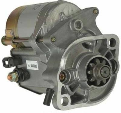 Rareelectrical - New 12V 9T Starter Motor Compatible With Kubota Tractor L225 L2350dt L2350f L245 028000-8430 - Image 1