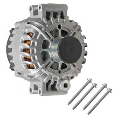 Rareelectrical - New Alternator & Mounting Bolts Compatible With Bmw 325Xi 330I 525I 12317521178 12317525376 - Image 1