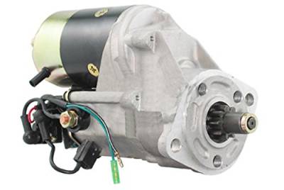 Rareelectrical - 24V Starter Compatible With Hitachi Excavator Ex100-2 Ex100m-2 Ex100 Ex120 Ex150 S25-120A - Image 1