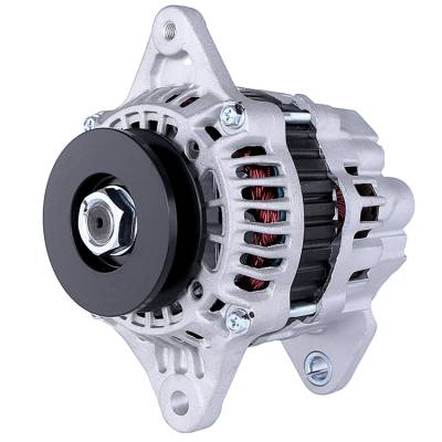 Rareelectrical - New Alternator Compatible With Holland Skid Steer Loader Lx665 Compact 1620 1630 By Part Numbers - Image 2