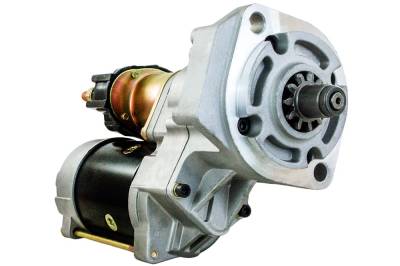 Rareelectrical - New 24V Cw 11Tooth Starter Motor Compatible With Hitachi 0-24000-3123 02-24-3003 0240003123 - Image 1