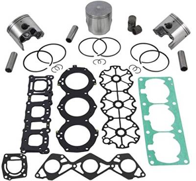 Rareelectrical - New Jet Ski Rebuild Kit Compatible With .25Mm Over Yamaha 1999-2000 Suv 2003-2004 Suv 1200Cc - Image 3