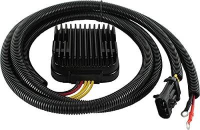 Rareelectrical - New Regulator Rectifier Extra Long Wires Compatible With Polaris Utv Rzr 1000 Int'l 4014029 - Image 1