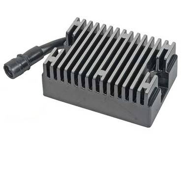 Rareelectrical - New 12V Black Rectifier Regulator Compatible With Harley Davidson Sportster Xlcr 74504-78 - Image 4