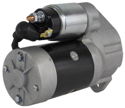 Rareelectrical - New Starter Motor Compatible With Takeuchi Skid Steer Loader Tl130 Yanmar 4Tne98 4Tne98tbl - Image 3