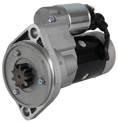 Rareelectrical - New Starter Motor Compatible With Takeuchi Skid Steer Loader Tl130 Yanmar 4Tne98 4Tne98tbl - Image 5