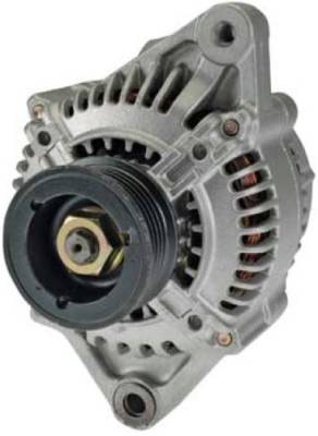 Rareelectrical - New 12 Volt 60 Amp Alternator Compatible With Toyota Corolla 1.6L 1984 1985 1986 By Part Number - Image 1