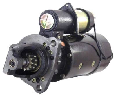 Rareelectrical - New 12V Starter Compatible With International Heavy Duty Truck Cargostar Fleetstar 1114199 - Image 1