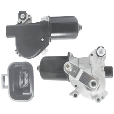 Rareelectrical - New Front Wiper Motor Compatible With Chevrolet Silverado 1500 2500 Hd 3500 2004 88958371 88958406 - Image 1