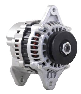 Rareelectrical - New Alternator Compatible With Nissan Kcugh Kegh Keh Kh01 Kh02 Lift Truck A007t03371a - Image 1