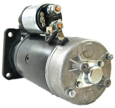 Rareelectrical - New 12V Starter Compatible With Fiat-Hesston Tractor 100.90 8065 8365 8055 63216896 63216898 - Image 4