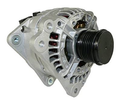 Rareelectrical - New Alternator Compatible With European Audi A3 1900 1998-2003 0-124-315-001 0-124-315-013 - Image 1