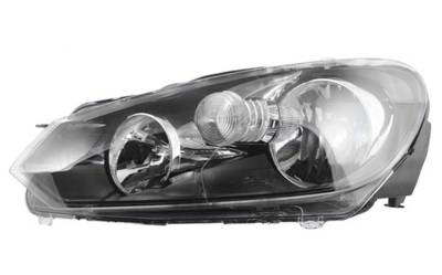 Rareelectrical - New OEM Valeo Left Side Head Light Compatible With Volkswagen Gti Golf 10-14 Vw2502144 43850 - Image 1