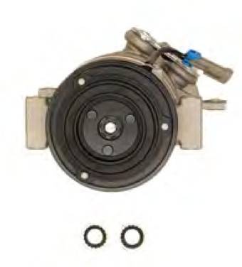 VALEO - New OEM Valeo Ac Compressor Compatible With Gmc 99-00 Sierra 1500 2500 4.8L V8 294 Cid H6 6511396 - Image 1