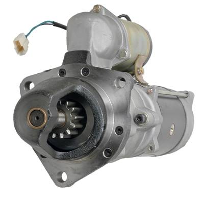 Rareelectrical - New 13T 24V Starter Fits Komatsu Excavator Pc200 6D105 Engine 1984-1985 02232006 - Image 2