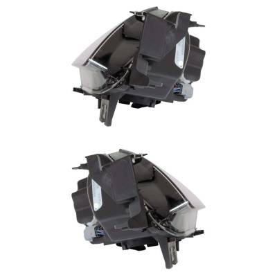 Rareelectrical - New Pair Of Halogen Headlights Compatible With Dodge Avenger R/T Sedan 4 Door 3.6L 2008 2009 2010, - Image 4