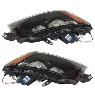 Rareelectrical - New Pair Of Halogen Headlights Compatible With Dodge Avenger R/T Sedan 4 Door 3.6L 2008 2009 2010, - Image 5