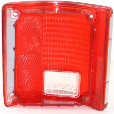 Rareelectrical - New Right Halogen Tail Light Lens Compatible With Chevrolet C20 Custom Crew Cab Pickup 4 Door 6.2L - Image 2