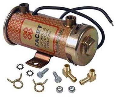 Rareelectrical - New 12V Facet Solid Fuel Pump Compatible With Kit All Carbureted Engines Facet 40068N 477060E - Image 3