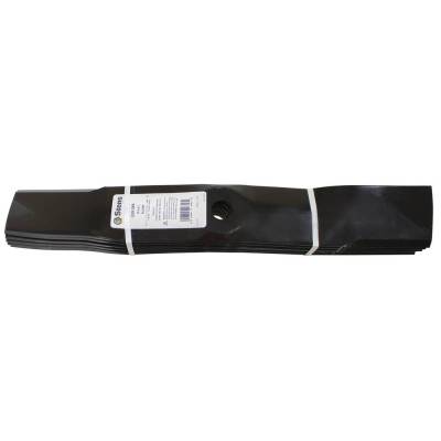 Rareelectrical - New 17In Hi-Lift Blade Shop Pack Compatible With John Deere Stens By Part Numbers 330369 Am141907 - Image 2