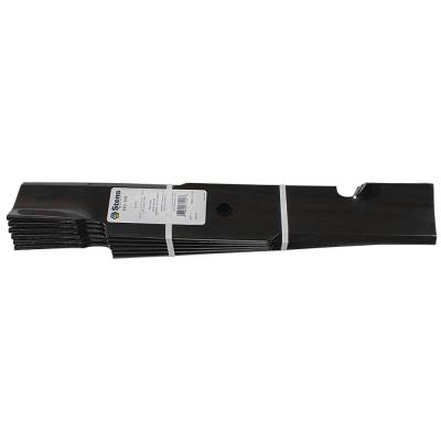 Rareelectrical - New 16.5In Notched Air-Lift Blade Shop Pack Compatible With Bad Boy Dixon Dr Power Equipment Gravely - Image 2