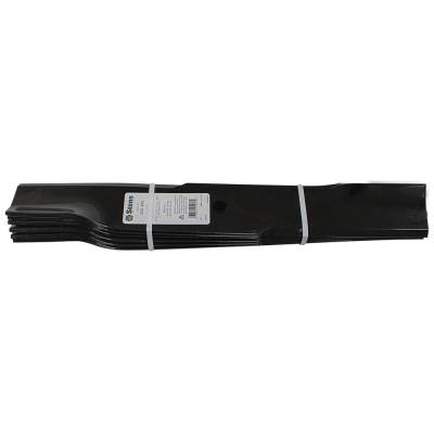 Rareelectrical - New 18.5In Hi-Lift Blade Shop Pack Compatible With Hustler Stens By Part Numbers 350695 601124 - Image 2