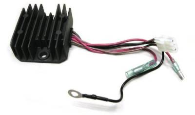 Rareelectrical - Voltage Regulator Compatible With Kawasaki 03 04 05 06 07 08 09 Sx-R 800Cc 21066-3709 210663709 - Image 1