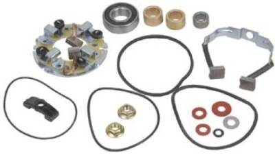 RAREELECTRICAL - New Starter Motor Rebuild Kit Compatible With Honda Fl350 Atv 1985 31200-Vm0-003 31200Vm0003 - Image 1