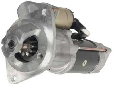 Rareelectrical - New 24V Starter Motor Compatible With Komatsu Forklift Lift Truck 600-813-3150 600-813-3151 - Image 1