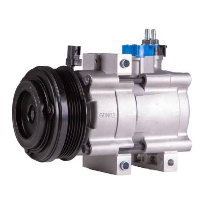 Rareelectrical - New OEM Valeo Ac Compressor Compatible With Ford E-150 E-250 Base 2007 2008 2009 2010 2011 2012 2013 - Image 4