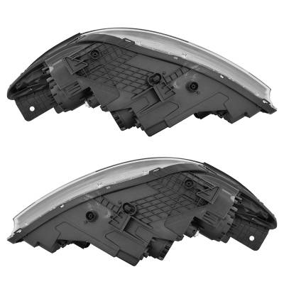 Rareelectrical - New Pair Of Headlights Compatible With Kia Sedona Ex Mini Passenger Van 2019 2020 2021 By Part - Image 4