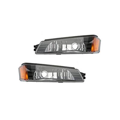 Rareelectrical - New Pair Of Turn Signal Lights Compatible With Chevrolet Avalanche 2500 15077337 Gm2521184 Gm2520184 - Image 5