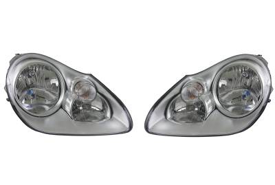 Rareelectrical - New OEM Valeo Pair Of OEM Headlights Compatible With Porsche Cayenne 3.2 955-631-154-00 955 631 153 - Image 5