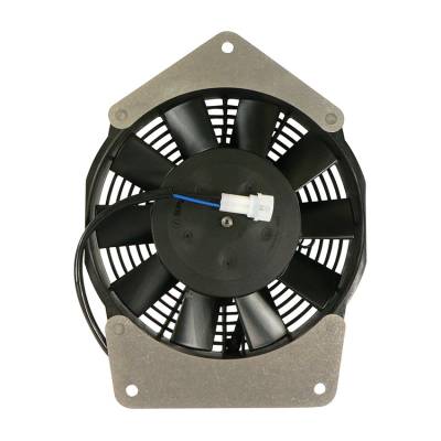 Rareelectrical - New 12 Volt Radiator Fan Fits Yamaha Atv Kodiak 400 4Wd Yfm400fa 5Gh124050000 - Image 1